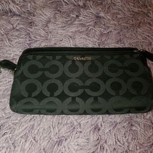 Black coach wallet